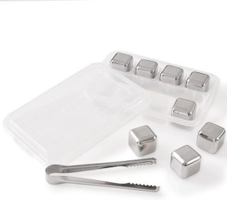 Stainless Steel Reusable Ice Cubes Stones