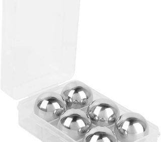 6Pcs Stainless Steel Ice Balls