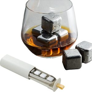 Quick Cooling Stainless Steel Whiskey Stones Set