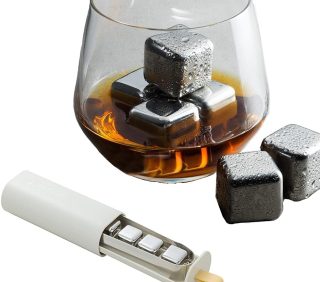 Quick Cooling Stainless Steel Whiskey Stones Set