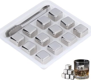 Ice Cube Mould Stainless Steel Ice CubeSquare Ice Stones