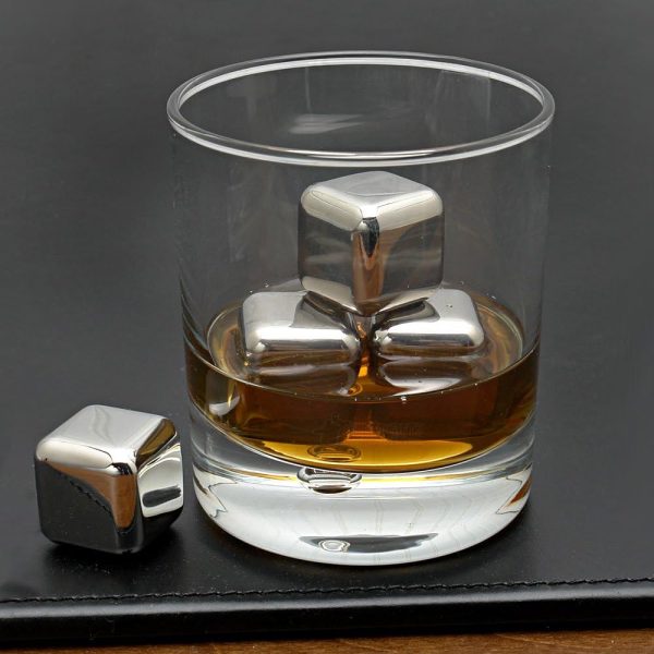 Stainless Steel Square Ice Cubes