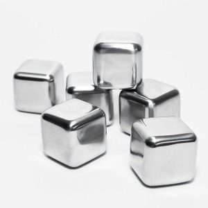 Stainless Steel Square Ice Cubes