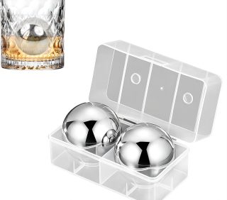 2 Pieces 55 mm Reusable Whisky Balls