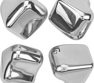 Heart Shape Stainless Steel Chilling Ice Cubes Reusable